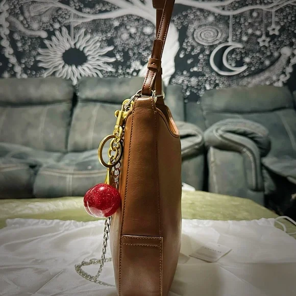 Vintage Coach soho Shoulder Bag Brown color soft Leather 2001 year - Picture 12 of 17